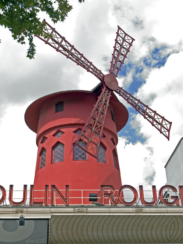 Paris, Montmartre, Le Moulin Rouge